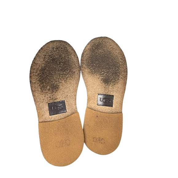 UGG Men's Leighton Dark Brown Leather ENERG Chukka Boots 11 - Picture 6 of 10